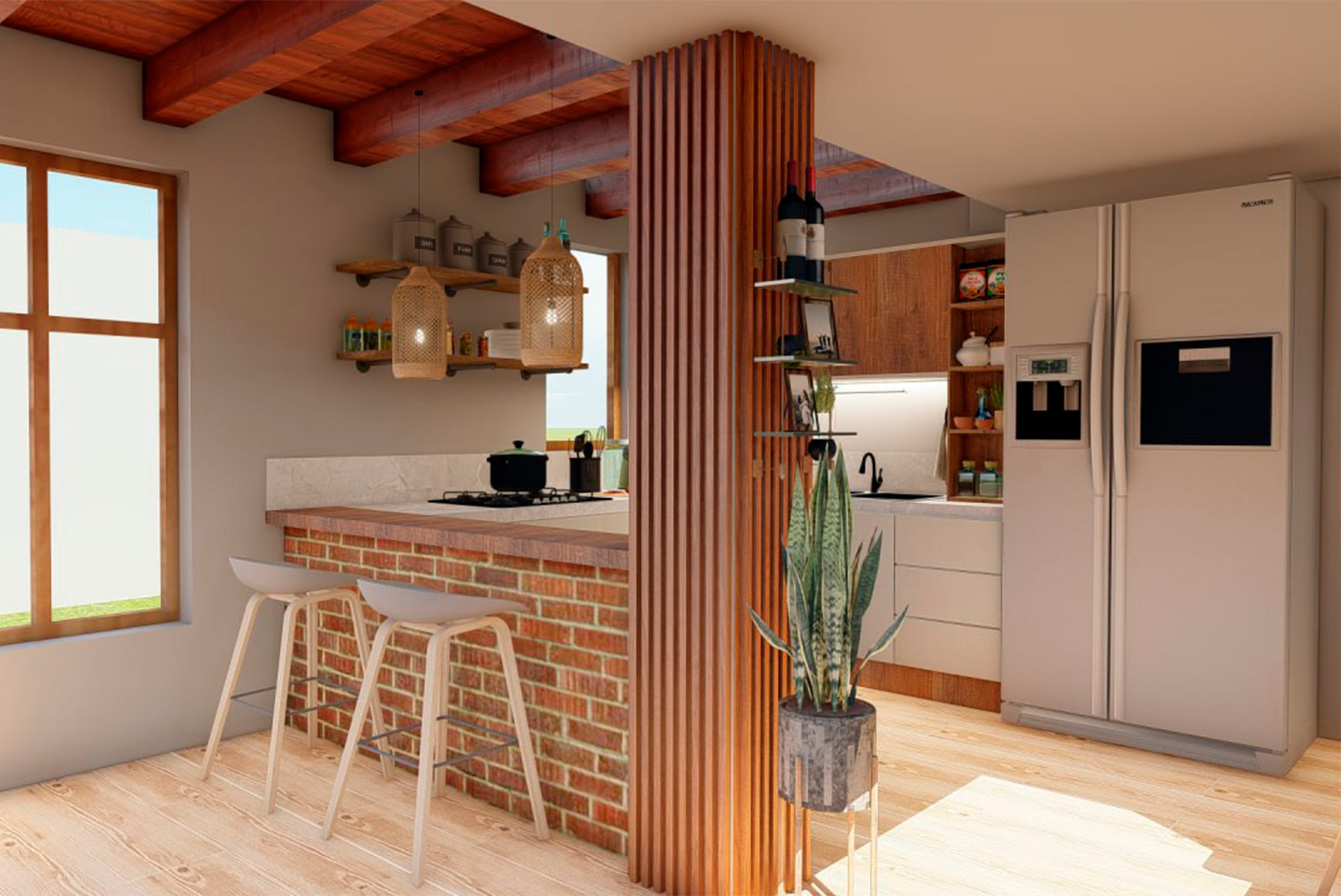 diseño interior_cocina el florecer